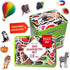 110 Fridge Magnets for Toddlers in Gift Tin Box | Kids Magnetic Animals for Refrigerator | Toddler Fridge Magnets
