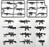 25 Pcs Military Toy Soldiers Figures Pack, Weapons Set for Building Blocks Compatible with Major Brands, 3 Years+