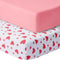 GUNTAIL Baby Crib Sheets for Boys Girls, 2 Pack Fitted Crib Sheet