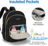 Backpack, Backpack KABAQOO Baby Diaper Bag Waterproof Diaper for Mom & Dad with Changing Pad, Insulated Pockets