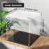 Clear Acrylic Display Case for Collectibles, Self Assemble Box for Action Figures and Toys (14x14x14 inch)