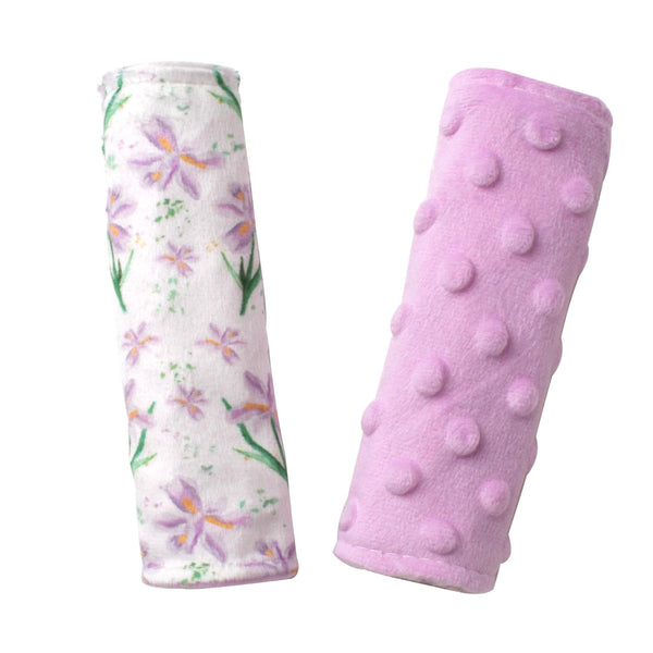 Car Seat Strap Covers for Babies Soft Car Seat Belt Covers, Mink