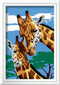 Ravensburger Cute Giraffes Paint by Numbers Kit for Kids - Painting Arts and Crafts for Ages 7 and Up
