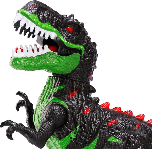 3 4 5 6 7 8 360 TEMI Remote Control Dinosaur Toys for Boys Years, Electrical Stunt RC Walking Dinosaur Toy with Light