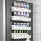 ieddet 4 Pack Magnetic Baby Bottle Organizer for Refrigerator, Bottle Organizer Rack with