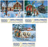 Set (3) 1000 20" 27" 1000 Bits and Pieces - Value of Three Piece Jigsaw Puzzles for Adults - Each Puzzle Measures X