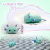 ZTATU (1PCS) Axolotl Squishy Toys Stress Balls for Adults Salamander Squishy Dough Ball, Sensory Toys Fidget Balls