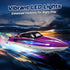 25+ WF17 2 30-40 WeFone Remote Control Boat for Adults, KMH Fast RC Speed Boat with LED Light for Kids, Self-righting