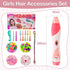 5 6 7 8 9 10 11 12 DIY Hair Braiding Machine with Beads - Kids Automatic Hair Styling Tool & Jewelry Maker Kit, Ideal
