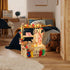 XIEJ Closet, 6 6 Wooden Baby Shower Crate Personalized Baby Gift Basket with Adjustable Handle, Include String Lights