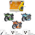 Toy Motorcycle - Pull Back Toy Car with Sound and Light for Boys, Toy Motorcycles for Ages 3-9 (Blue)