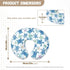 Eheartsgir Sea Turtle Bottle & Breast Feeding Pillow Covers Soft & Gentle on Baby Skin Fabric Slipcover with Hidden