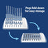 Dr. Brown's Folding Baby Bottle Drying Rack for Easy Storage - Dry Nipples, Pacifiers and Other Baby Essentials, BPA