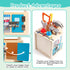 Set 33 3 Set GAIETYDIY Toddler Tool - PCS Wooden Kids Tools with Box/Bench/Tool House, Montessori Educational Pretend