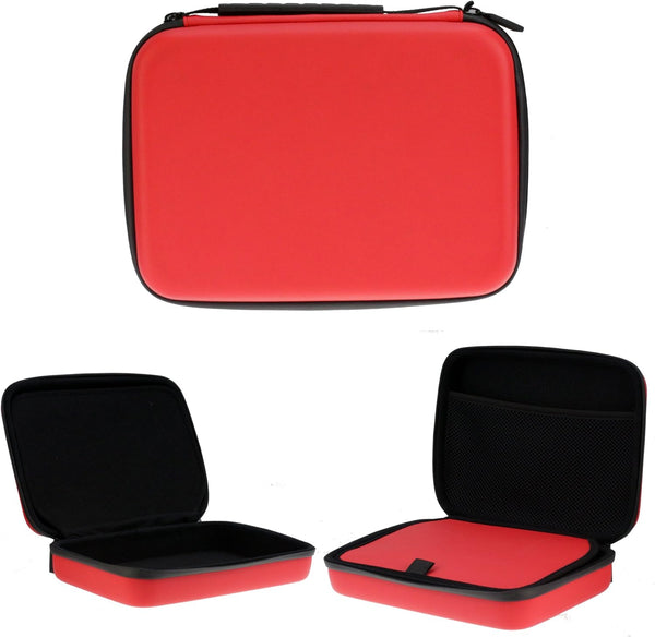 Navitech Red Hard Baby Monitor and Camera Carry Case Bag Compatible with The