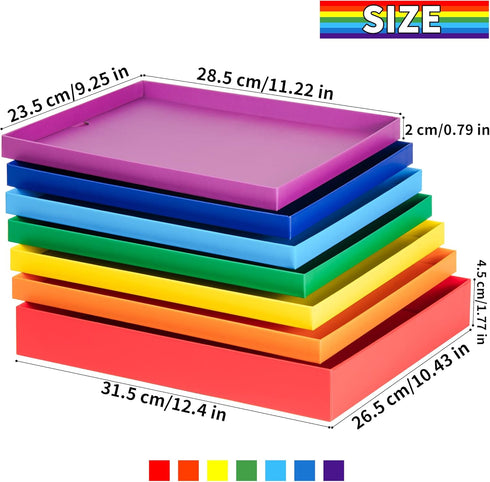 Tektalk Stackable Puzzle Sorting Trays - Accessory for Puzzles up to 1500 Pieces