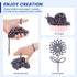 1100PCS 5mm LovesTown Ferrite Putty Stones, Fidget Magnetic Beads Desk Toys for Men Women Teens Office Party Colorful