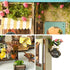 Book Nook Kit - DIY Miniature Dollhouse Booknook Kit with Light, Bookend Bookshelf Decor for Adults, Gifts for Family