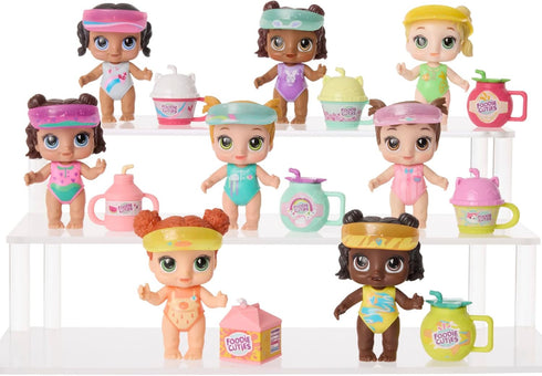 Baby Alive Foodie Cuties, Bottle, Sun Series 1, Surprise Toys for Girls, Baby Doll Set, 3-Inch, Kids 3 and Up