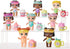 Baby Alive Foodie Cuties, Bottle, Sun Series 1, Surprise Toys for Girls, Baby Doll Set, 3-Inch, Kids 3 and Up