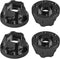 Metal RC 12mm Wheel Hex Hub Extension Combiner, Compatible with 1.9/2.2inch Wheel Rim Axial SCX10 Traxxas TRX4 D90