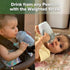 6+ 8oz./250ml) haakaa Weighted Straw Sippy Cup for Month Old, Silicone Weighted Straw Cup Milk Sippy Cup Baby Water