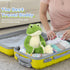 17.7 Inch Muiteiur Plush Frog Stuffed Animal, Cute Frog Soft Toy with White Belly, Stuffed Frog Plush Toy Gift for Kids