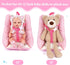 Set 1012 Inch BABESIDE Baby Doll Carrier Realistic Baby Doll Accessories with Carrier, Bib, Rattle, Bottle & Feeding