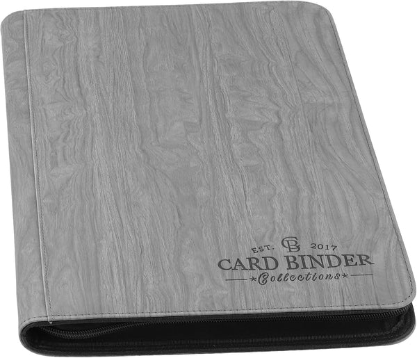 Trading Card Binder, Card Collection Album Folder with 540 Side Loading Pockets, 9 Pocket Trading Card Album