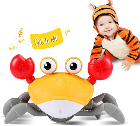 Crawling Crab Baby Toy Gifts: Tummy Time Toys Walking Dancing Cute Essentials
