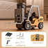 BRRRRT 1/64 7 2 2 1 RC Forklift Toy Channel Mode Mini Remote Control Forklift Truck with Rechargeable Battery