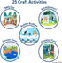 3, 4, 5, 6, 7 Skillmatics Scissor Skills Activity Book - Snip Snip Bluey, Preschool Cutting & Creative Activities, Felt