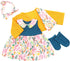 XIVEENS 20-22 Inch 3-packs 20 Inch Reborn Doll Clothes for Dolls, Doll Clothes Accessories with Coat, Headband Socks