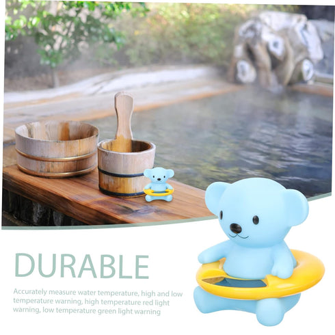 Garneck Cartoon Bath Thermometer Safe Floating Water Temperature Gauge for Boy Girl Bathtubs and Pools Fun Measurement