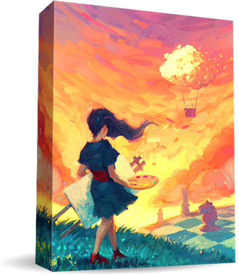 Canvas Strategic, Artistic, Card Crafting Game, Solo or up to 5 Players,