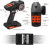 Hobby Fans RC Radio System 7CH 2.4G RC Transmitter with Receiver for RC Car Crawler Boat