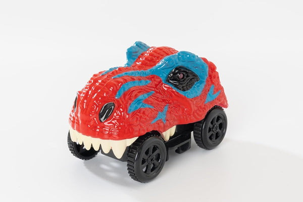 Dinosaur Car Toy - LED Racing Car Toys for Christmas Birthday Gifts for Kids 3-6 Years Old