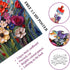 Colorful Flower 1000 Piece Puzzles for Adults, Spring Garden Mosaic Floral Jigsaw Art