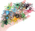 FLORMOON Realistic Animal Figures, 12 Pieces Plastic Halloween Spider Toys for Kids, Educational Learning Birthday Gift