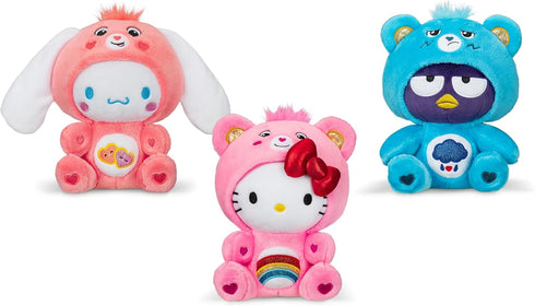 Cinnamoroll Dressed As Love-a-Lot Bear, 8" Fun-Size Plush, Soft Huggable Bestie for Girls and Boys, Ages 4+