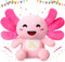 10 Inch Pink Axolotl Plush - Soft Cute Stuffed Animal Pillow for Kids Girls Birthday Gifts, Party Favor, Home Decor