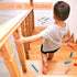 12 Count, Triangle Jumbo Toddler Crayons Non Toxic Unbreakable Crayons, Easy-Grip Washable, Safe Coloring Gifts