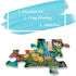 Flower Plant Gardening Puzzle, 1000 Piece for Adults, Spring Nature Garden Jigsaw Puzzle with Colorful Cabin