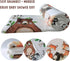 Woodland Baby Monthly Milestone Blanket, Woodland Animals Growth Chart, 50"x40" for New Moms