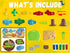 Dinosaur Color Dough Toys, 37 PCS Dino Theme Color Tools and Molds Accessories for Boys Girls Christmas Party Gift