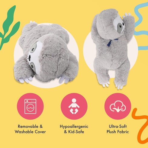 Lilly's Love Heatable & Coolable Lavender Scented Weighted Stuffed Animal - Microwavable Heatable Pad for Kids & Adults
