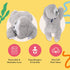 Lilly's Love Heatable & Coolable Lavender Scented Weighted Stuffed Animal - Microwavable Heatable Pad for Kids & Adults