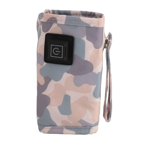 Travel Milk Warmer USB Baby Bottle Insulation Cover, Convenient USB Powered, Portable Design for Outdoor Activities