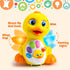 JOYIN Baby Toys Duck - Infant Dancing Crawling Musical Toy 18+ Months with Music & Lights, Baby Easter Basket Gift