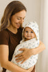 2 Pack, 32" 32" Hooded Baby Towels Muslin Baby Bath Towels with Hood for Newborn Infant and Toddler, Soft Breathable